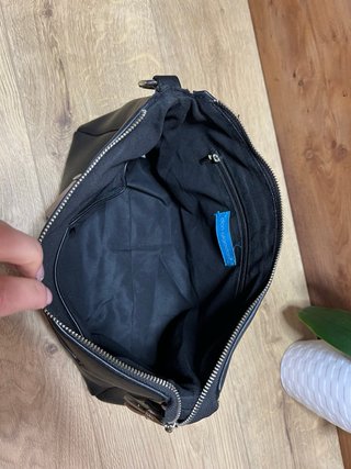 Bolso Negro Don Algodón Multi Bolsillos