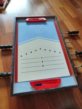 Futbolín y hockey de mesa