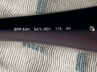Gafas Prada SPR 53H Marrón/Gris