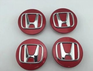 Centro de rueda HONDA rojo