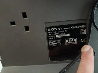 TV Sony Trinitron 32 100Hz Tubo
