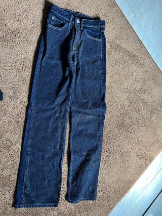 Pantalones Zara Mujer Talla M con Brillantes