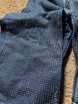 Pantalones Zara Mujer Talla M con Brillantes