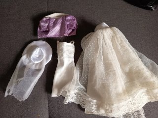 Abito da sposa Barbie 1990 + Accessori