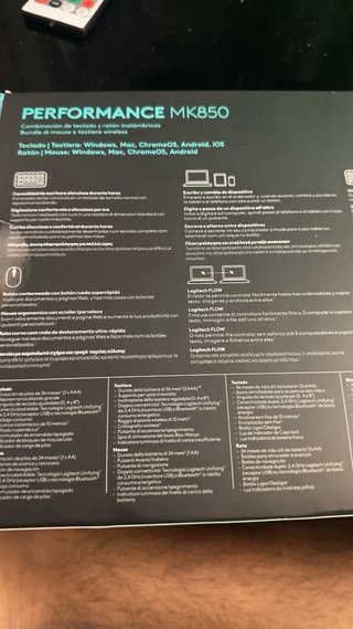 Logitech MK850 Performance Teclado y Ratón