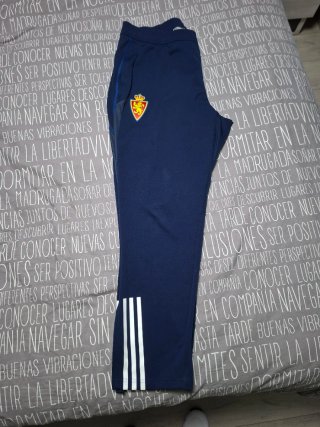 Pantalón chándal Real Zaragoza Adidas Azul