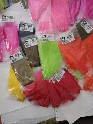 Plumas de Marabu .