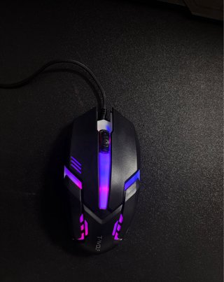 Mouse Gaming T-WOLF V1 RGB USB 1200 DPI