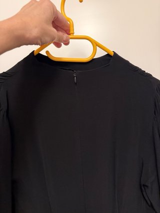 Vestido Zara negro con encaje