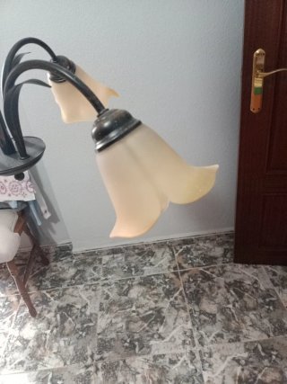 Lámpara de techo salón 3 bombillas