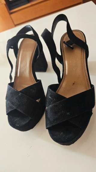 Zapatos de tacón negros