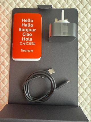 Amazon Fire HD 10 Tablet Negra