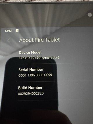 Amazon Fire HD 10 Tablet Negra