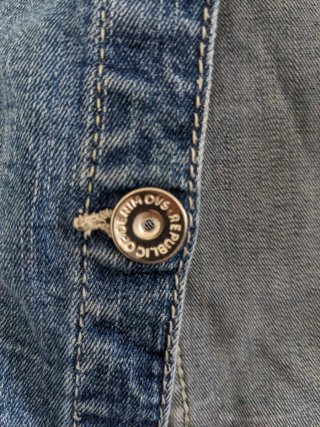 Giubbino OVS jeans bambina 6 anni