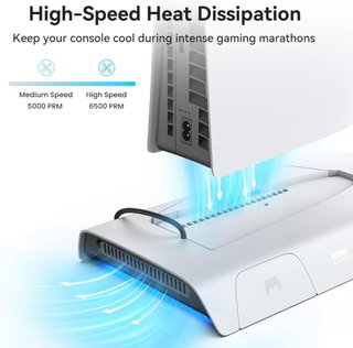 Cooling vertical dock per PS5 slim - Nuovo
