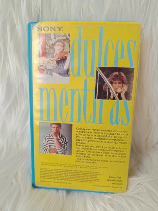 Película VHS Dulces Mentiras (Español)