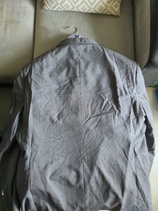 Traje DDC Gris Rayas Finas