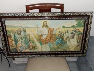 Cuadro antiguo Jesucristo