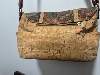Borsa a tracolla fantasia floreale