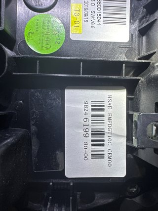 Pantalla Multifunción Peugeot 208 II 9824619980