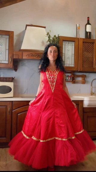 Vestido Rocío Flamenco Sevillana