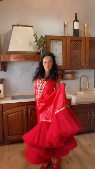 Vestido Rocío Flamenco Sevillana