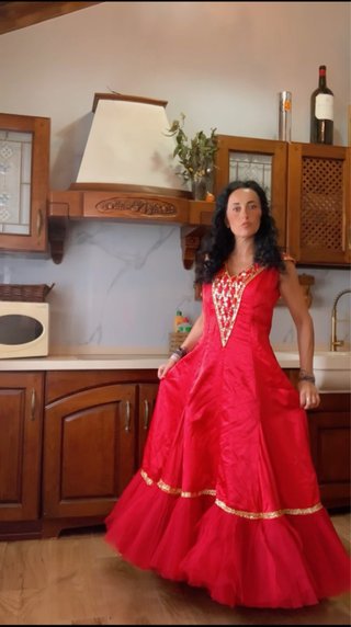 Vestido Rocío Flamenco Sevillana