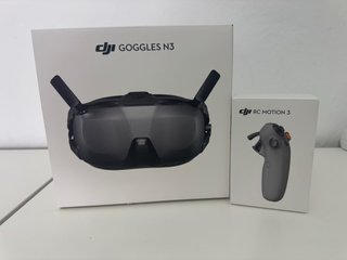 DJI Goggles N3 + RC Motion 3