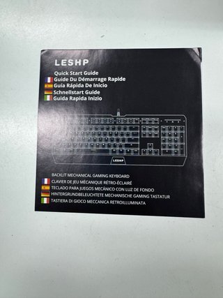 Teclado Mecánico Negro Multicolor
