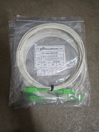 Cable Fibra Óptica 3M SC/APC-SC/APC