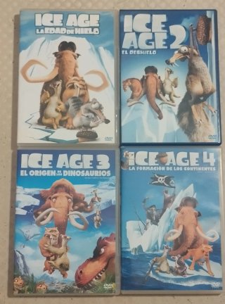 [Pack DVD] 4 Películas Ice Age