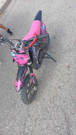 Mini Moto ROAN 49cc 2T Rosa Nueva