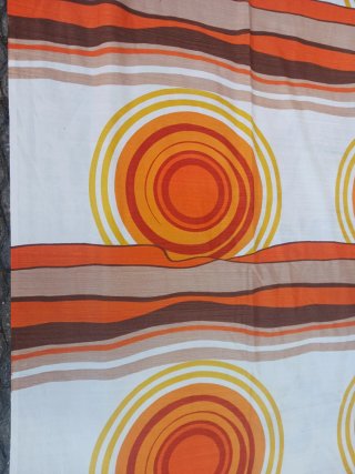 Tenda anni '70 stile space age