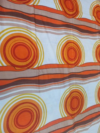 Tenda anni '70 stile space age