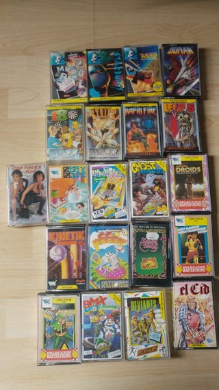 Lote 20 Juegos Sinclair ZX Spectrum