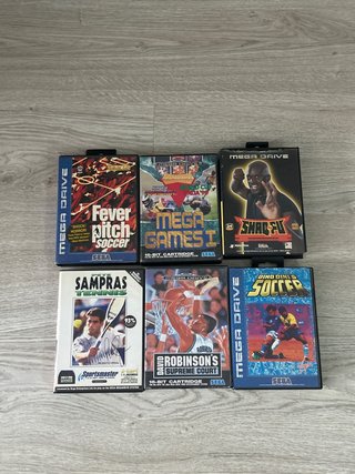 Lote Juegos Sega Mega Drive