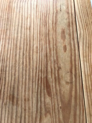 Mesa de centro de madera maciza