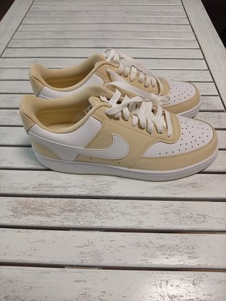 Nike Court Vision Lo Beige/Blanco