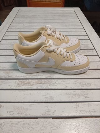 Nike Court Vision Lo Beige/Blanco