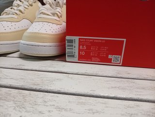 Nike Court Vision Lo Beige/Blanco