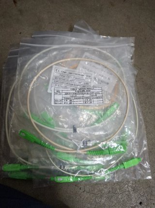 Cable Fibra Óptica 0.6m SC/APC-SC/APC