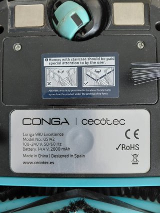 Robot Aspirador Conga Cecotec 990
