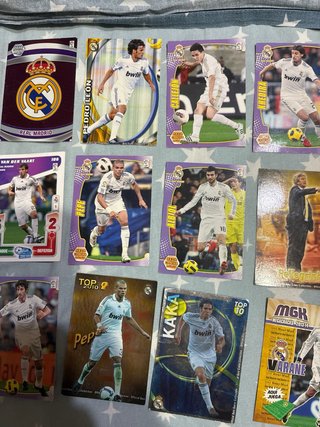 Lote cromos Real Madrid