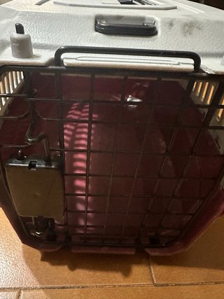 Trasportino per cani grigio