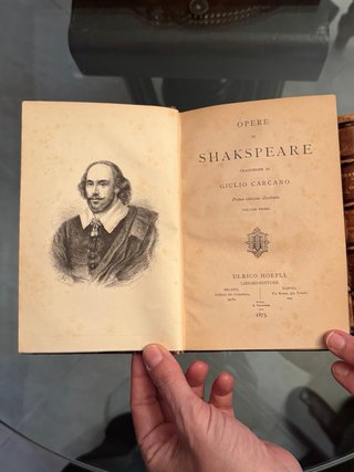 Prima Collezione completa “Opere di Shakespeare “