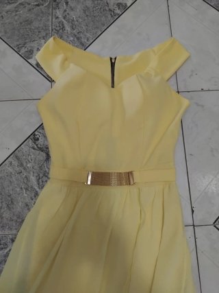 Abito da sera giallo