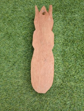 Máscara Decorativa de Madera Tallada