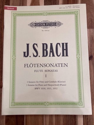 Flute Sonatas, Bwv 1030-1032 for Flute and Harp...