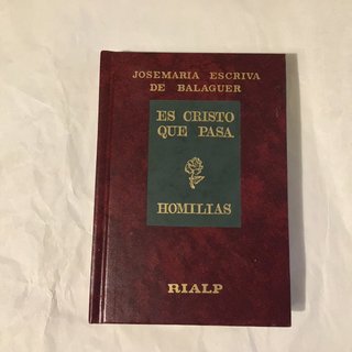 3 LIBROS + ESTAMPA DE SAN JOSE MARIA ESCRIBA