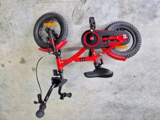 Bicicleta infantil roja 12 pulgadas 3 o 4 años